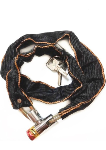 Siyah Stil Ağır Hizmet Bisiklet Zinciri Kilidi Siyah Motosiklet Motosiklet Scooter Bisiklet Motoru Bisiklet Zinciri Asma Kilit Bisiklet Aksesuarları (Yurt Dışından)