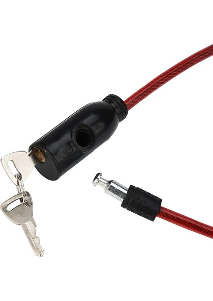 B Tarzı Bisiklet Kablosu Hırsızlığa Karşı Bisiklet Bisiklet Scooter 2 Tuşlu Güvenlik Kilidi Alarm Bisiklet Aksesuarları Cadeado Bicicleta 1 Adet (Yurt Dışından) modelleri