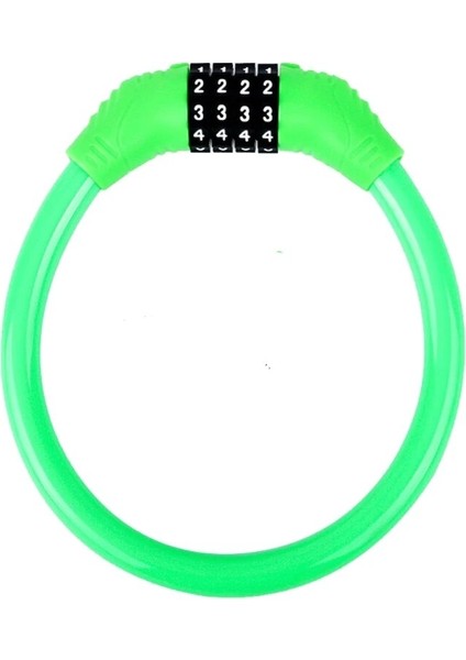 Mavi Stil Scooter Için Bisiklet Zinciri Kilidi Motosiklet Bisiklet Kilidi Kablosu 4 Haneli Şifre Kombinasyonu (Yurt Dışından) indirimleri