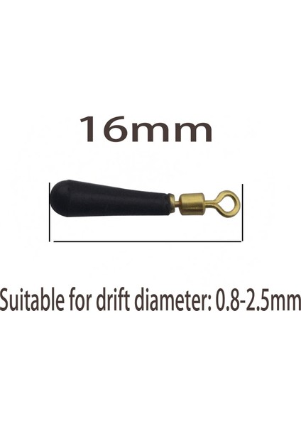 16MM Tarzı Lot Drift Balıkçılık Yüzer Koltuk Bakır Kafa Kauçuk Bobber LED Balıkçılık Şamandıra Rotasyon Şamandıra Koltuk Aksesuarları (Yurt Dışından)