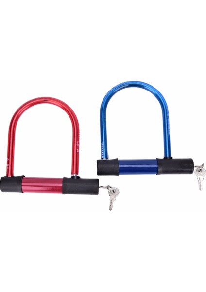 Bisiklet Bisiklet U Kilidi Motosiklet Bisiklet Scooter Güvenlik Çelik Zinciri 2 Anahtarlı (Yurt Dışından) fiyatları