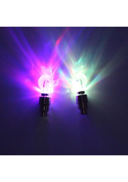 Mavi Stil 2 Adet Neon Işıklar Lastik Tekerlek Vana Kapağı Işık LED Flaş Araba Lastik Vana Kapakları Hava Kapağı Lastik Jant Vana Tekerlek Kök Kapağı Bisiklet Işığı (Yurt Dışından) indirimleri