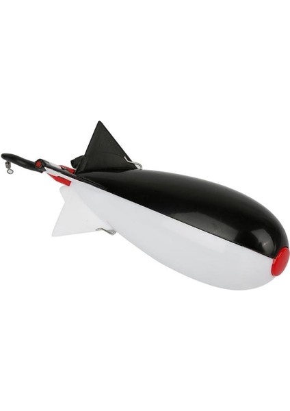 14.5cm Siyah Beyaz Stili Uzun Atış Balık Tutma Yemi Roket Besleyici Şamandıra Yemi Tutucu Yapıcı Mücadele Balıkçılık Spomb Bomba Yemi Balık Tutma Sazan Pelet Balık Tutma Pesca (Yurt Dışından) fırsatları