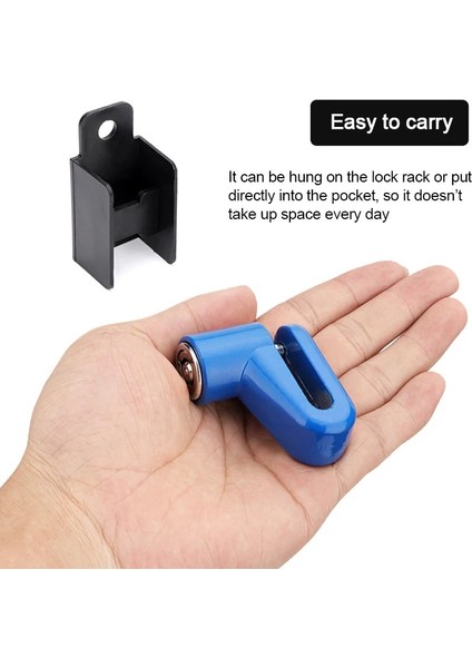Mavi Kilit Halat Stili Taşınabilir Disk Fren Kilidi Bisiklet Kilidi Güvenlik Hırsızlığı Önleme Motosiklet Dağ Bisikleti Scooter Hatırlatma Halat Bisiklet Aksesuarları (Yurt Dışından) modelleri