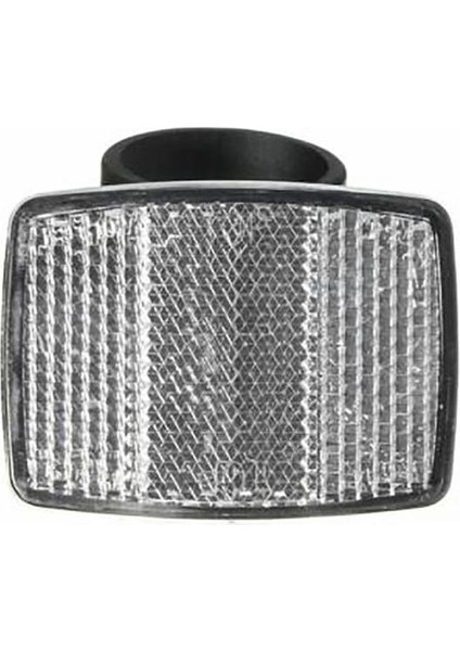 Beyaz 25.4mm Tarzı Mtb Yol Bisikleti Otomatik Reflektörler Bisiklete Binme Uyarı Işığı Bisiklet Aksesuarları Bisiklet Ön Arka Yansıtıcı LENS#137 (Yurt Dışından)