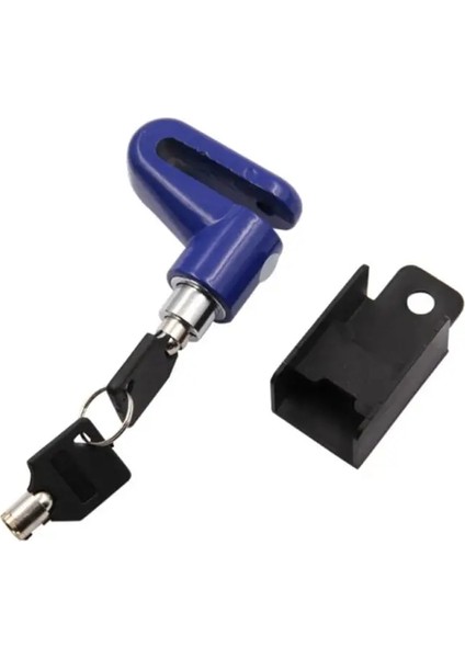 No.2 Tarzı Bisiklet Scooter Disk Fren Kilidi Disk Frenler Tekerlekler Soyunma Hırsızlığa Karşı Çelik Tel Kilit Hatırlatma Kablosu Motosiklet Aksesuarları (Yurt Dışından)