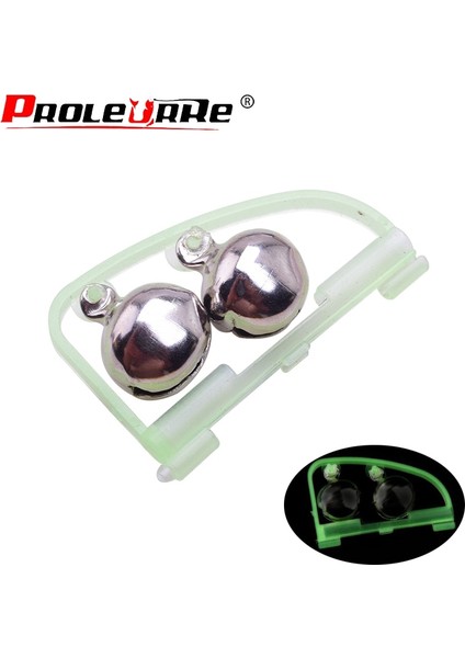 5pcslot Aydınlık Işık Ikiz Bells Klip Gece Balıkçılık Araçları Çubuk Bite Alarmı Taşınabilir Hızlı Olta Pesca Aksesuarları Mücadele (Yurt Dışından)