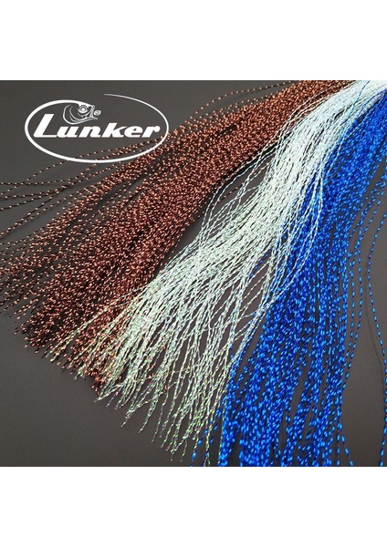 Cs-Xiabunaizi Stili Lunker Fly Balıkçılık Cicili Bicili Bükülmüş Iplik Ipi Halatı Bağlama Flaş Kristal G Diy Malzeme Yardımcı Kancalar Cezbedici Sinekler (Yurt Dışından) indirimleri