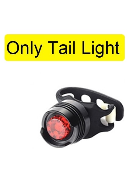 Sadece Kuyruk Lambası Stili USB Bisiklet El Feneri 5 LED Bisiklet Bilgisayarıhorn Bisiklet Ön Işık Ipx4 Su Geçirmez Far Kilometre Sayacı Bisiklet Aksesuarları (Yurt Dışından)