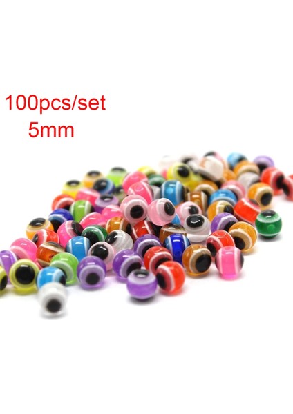 5mm 100 Adet Stil Balık Gözü Balıkçılık Boncuk Karışık Renkli Aydınlık Carolina Kuleleri Vergi Kuleleri Balıkçılık Boncuk Dıy Kiti Bas Olta Takımı (Yurt Dışından)