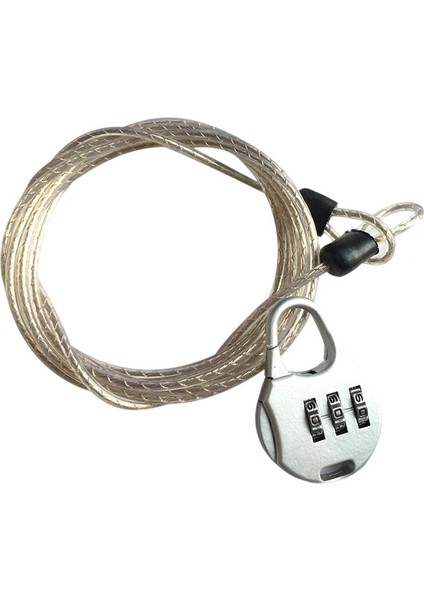 Gösteri Stili Olarak Yeni Hırsızlığa Karşı Şifreli Kilit Çelik Kablo Bagaj Güvenlik Koruyucu Bisiklet Zinciri Kilitleri Sırt Çantası Asma Kilit BN99 (Yurt Dışından)