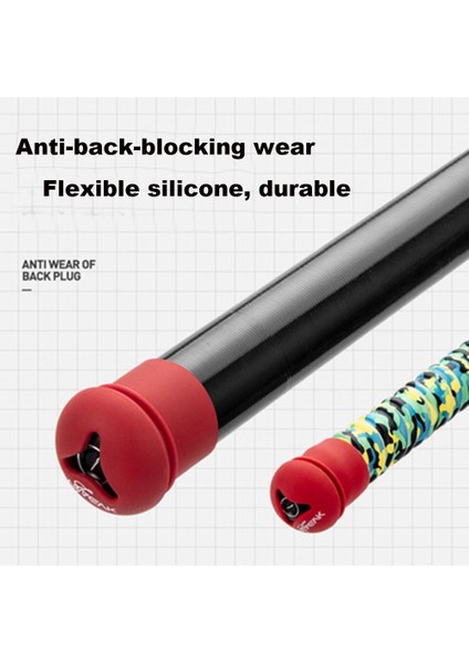 Arka Blok - Xl Stili 1 Adet Rastgele Renk Olta Kolu Koruyucu Kılıf Silikajel Cazibesi Çubuk Sabit Halka Alt Koruyucu Deodorant Mücadele Aksesuarları (Yurt Dışından) indirimleri