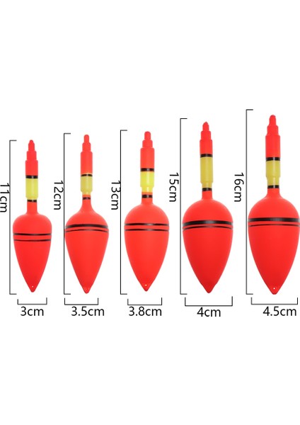 S Tarzı Et Yeni Kırmızı Plastik Balık Tutma Gece Şamandırası Işık Çubuğu Eva Köpük Top Boia Aydınlık Bobber Sıcak Satış Gece Açık Balık Tutma Şamandırası (Yurt Dışından) indirimleri