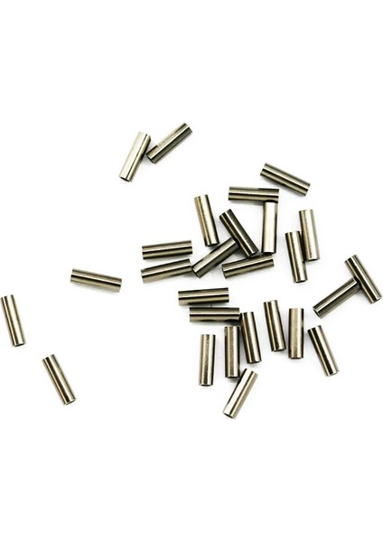 2.2X8MM Stili Siyah Gümüş Yuvarlak Bakır Olta Balıkçılık Tel Boru Sıkma Kollu Bağlayıcı Olta Aksesuarları Aracı (Yurt Dışından) modelleri