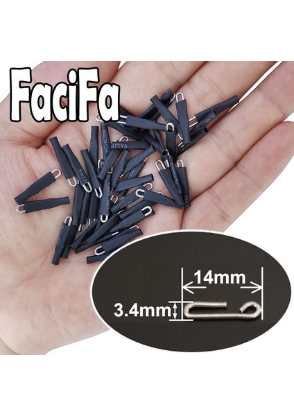 Siyah 14MM Tarzı Eces Enganche Rapido Hızlı Balık Tutma Çıtçıtları Enchufe Rapido Emniyet Kurşun Çıtçıt Balık Tutma Aksesuarları Konnektör Hızlı Kanca (Yurt Dışından)