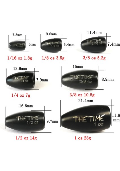 Teksas 10.5g 2 Adet Tarzı Thetıme Texas Carolina Rig Tungsten Platin 1 Oz Bullet Bass Balıkçılık Ağırlığı G Cazibesi Aksesuar (Yurt Dışından) modelleri