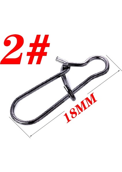 18 mm Tarzı Paslanmaz Çelik Balıkçılık Konnektörü Hızlı Klip Kilit Yapış Döner Katı Halkalar Güvenlik Balıkçılık Kancaları Aksesuarlar Aletler Mücadele (Yurt Dışından)