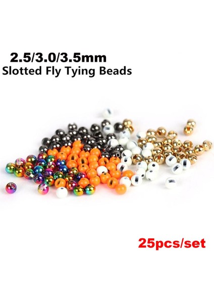 Gökkuşağı - 3,5 mm Stili Lot Oluklu Boncuk Fly Bağlama Malzemesi Tungsten Boncuklar Tungsten Alaşım Yeni Güzel Tasarımlı Balıkçılık Aksesuarları Yüksek (Yurt Dışından) fiyatları