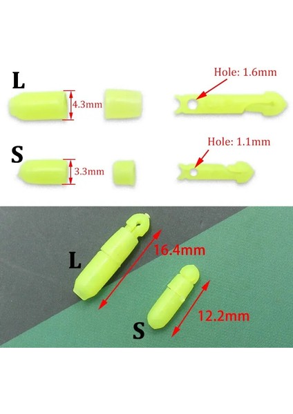 L-Kırmızı Stili Ole Elastik Konnektörler, Boyut Ls Sazan Kaba Eşleştirme Yöntemi Besleyici Olta Takımı Aleti (Yurt Dışından) modelleri