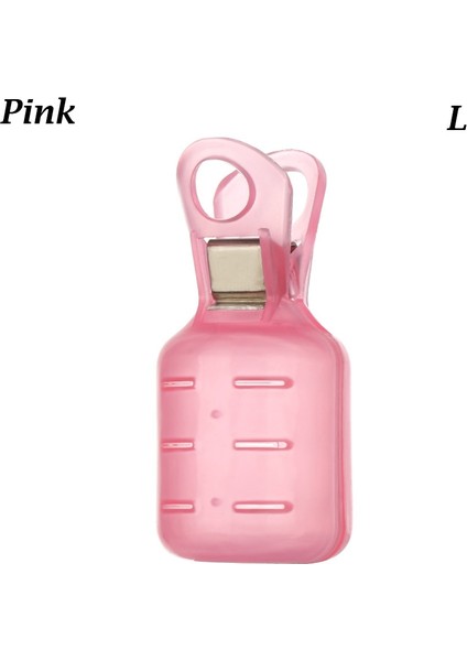 Pembe L Tarzı Dönebilen Plastik Ahşap Karides Tiz Kancalar D Şekli ile Karabina Kalamar Şemsiye Kanca Şapka Emniyet Kelepçe Olta Takımı (Yurt Dışından)
