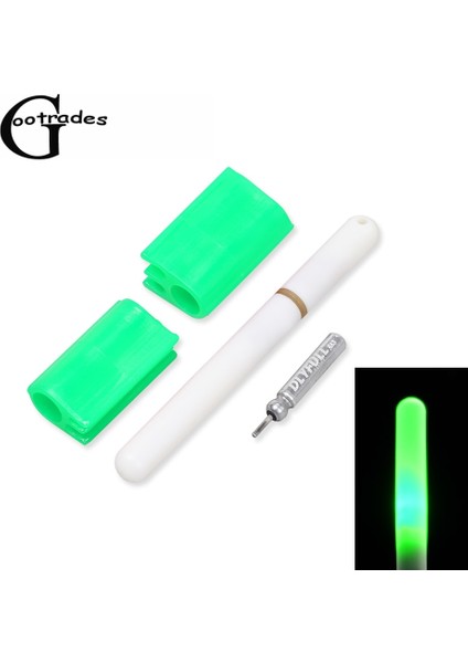 Yeşil - Pil Stiliyle 1 Adet LED Olta Ucu Işık Çubuğu Kızdırma Sopa Bite Alarmı Faydalı Balıkçılık Şamandıra Sopa Gece Balıkçılık Su Geçirmez Floresan Işık (Yurt Dışından) fiyatları