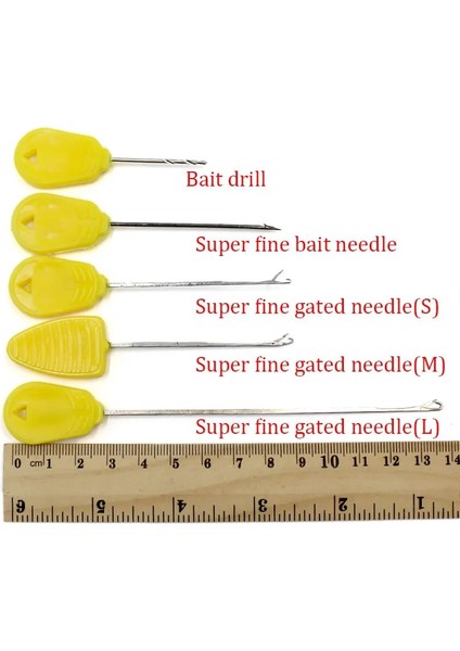 3 Adet-G Tarzı Seti Arp Balıkçılık Araçları Kiti Tığ Kancası Stringer Yem Iğneleri Pop Up Boilies Ekleme Iğnesi Sazan Balıkçılık Kuleleri Mücadele (Yurt Dışından)