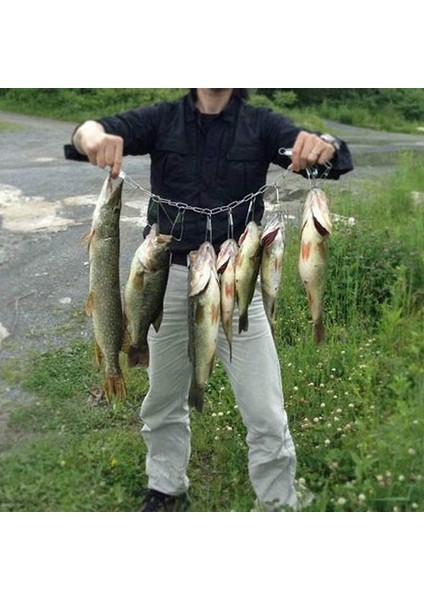 5 Metre Kukan Balık Kilidi Fly Balıkçılık Aksesuarları Paslanmaz Çelik Balık Tutucu Deniz Nehri Açık Spor Kamp Olta Takımı (Yurt Dışından)