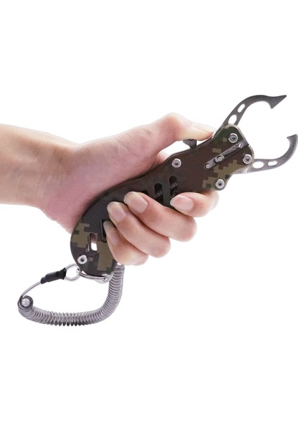 Düz Tutamak Stili 7-In-1 Kamuflaj Çok Fonksiyonlu Yol Klipsi Balık Burnu Pense Pense Balık Ipliği Kesici Takım Yeni Olta Takımı (Yurt Dışından) fırsatları