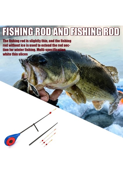 5 Adet 100MM Tarzı Et Taşınabilir Buz Olta Üst Ucu Yüksek Yoğunluklu Kış Su Geçirmez Olta Kamışı Göl Okyanus Tekne Balıkçılık Aksesuarı (Yurt Dışından) fırsatları