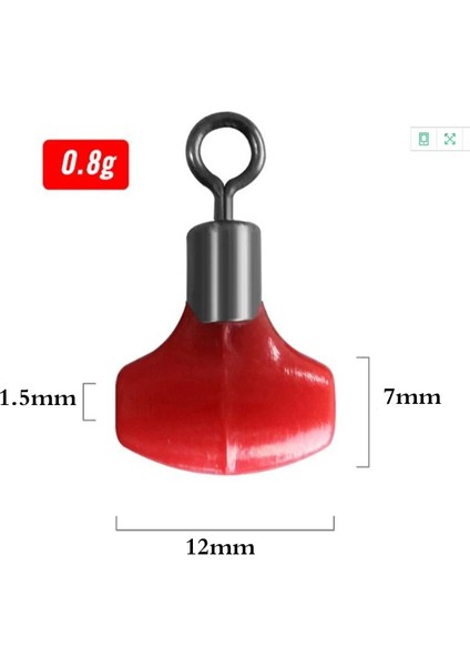 D Stili Ross-Line Fırdöndüler ve Boncuk T Şekli Konnektör Sazan Olta Besleyici Hat Tutucu Yalak Terminal Boncukları Olta Takımı Aracı (Yurt Dışından)