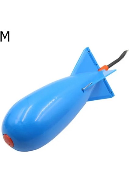 Mavi M Stili Sazan Balıkçılık Roket Besleyici Spod Bomba Şamandıra Cazibesi Yem Tutucu Pelet Roket Besleyici Olta Takımı Pesca Iscas Aksesuarları (Yurt Dışından)
