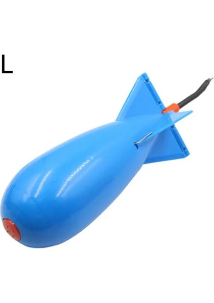 Mavi L Tarzı Sazan Balıkçılık Roket Besleyici Spod Bomba Şamandıra Cazibesi Yem Tutucu Pelet Roket Besleyici Olta Takımı Pesca Iscas Aksesuarları (Yurt Dışından)