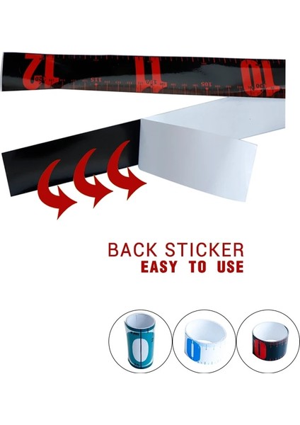 Mavi Stil 120 cm Pvc Su Geçirmez Balık Ölçme Cetvel Geri Yapıştır Cetveller Deniz Balıkçılığı Doğru Tekne Ekipmanları Aksesuarları Balıkçılık Araçları (Yurt Dışından) fiyatları