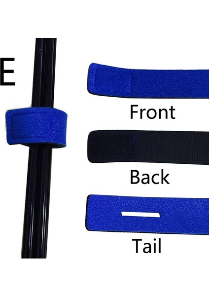 6 Adet-E Tarzı Yeni Olta Askı Takımı Elastik Sargı Bandı Kutup Tutacağı Aksesuarlar Dalış Malzemeleri Kaymaz Firma (Yurt Dışından)