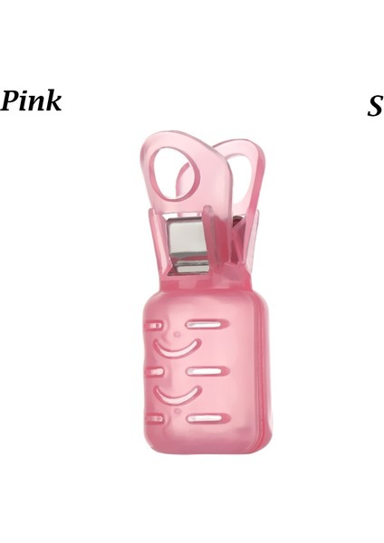 Pembe S Tarzı Dönebilen Plastik Ahşap Karides Tiz Kancalar D Şekli ile Karabina Kalamar Şemsiye Kanca Şapka Emniyet Kelepçe Olta Takımı (Yurt Dışından)