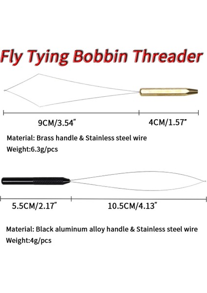 1 Adet Bodkin B Tarzı VAMPFLY1PCS Balıkçılık Sinek Bağlama Kırbaç Bitirici Bobin Tutucu Masura Iplik Geçirici Bodkin Needle Nymph Midge Flama Uçarak Bağlama Araçları (Yurt Dışından)
