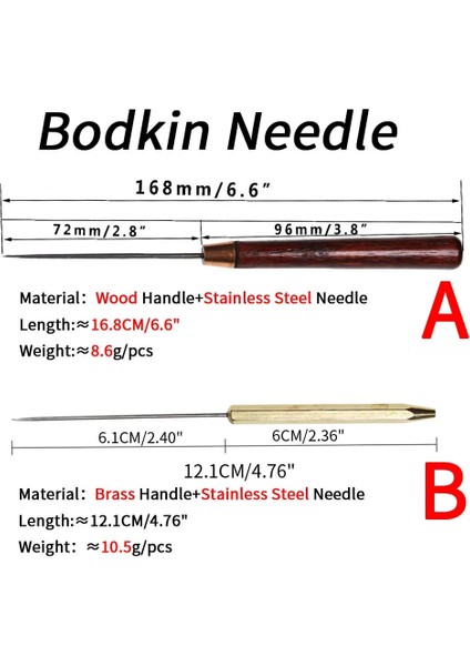 1 Adet Bodkin B Tarzı VAMPFLY1PCS Balıkçılık Sinek Bağlama Kırbaç Bitirici Bobin Tutucu Masura Iplik Geçirici Bodkin Needle Nymph Midge Flama Uçarak Bağlama Araçları (Yurt Dışından)