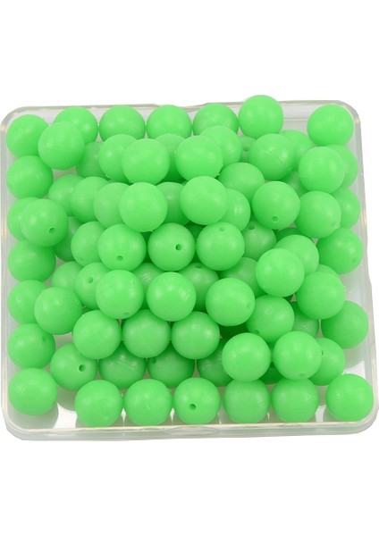 Çanta Balıkçılık Yüzen Boncuklar 10 Renk Aydınlık Işık Parlayan Toplar Gece Balıkçılık Plastik 5mm Bas Yem Balıkçılık Cazibesi (Yurt Dışından)