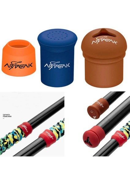Ön Blok - Xl Stili 1 Adet Rastgele Renk Olta Kolu Koruyucu Kılıf Silikajel Cazibesi Çubuk Sabit Halka Alt Koruyucu Deodorant Mücadele Aksesuarları (Yurt Dışından) fırsatları