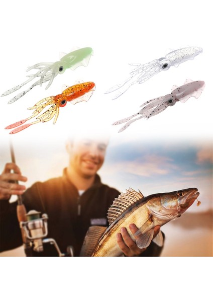 Renk B -15.5g Tarzı 1 Adet Dayanıklı Taşınabilir 4.5g.5g.5g Uzun Kuyruk Tuzlu Su Ahtapot Yem Yumuşak Silikon Yapay Kalamar Etek Cazibesi Olta Takımı (Yurt Dışından) fiyatları