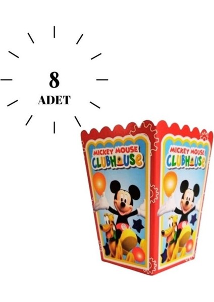 Mickey Mısır Kutusu 8 Li