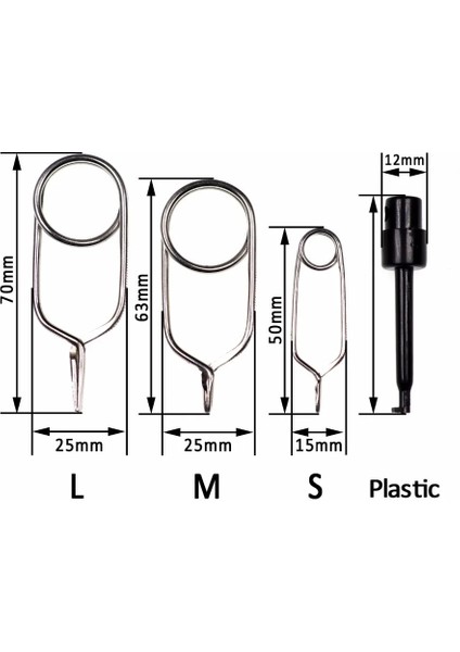 Boyut S 1pc Stili Bimoo Paslanmaz Çelik ve Plastik Hackle Pense Tüy Klipler Raping Hackle Araçları Nymph Fly Için Bağlama Araçları Kanca Tutucu (Yurt Dışından) modelleri