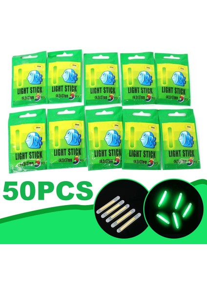 Yeşil Stil .5*37MM Balık Tutma Şamandırası Floresan Işık Çubuğu Işık Gece Şamandıra Çubuğu Işıkları Koyu Kızdırma Çubuğu Faydalı Sürüler Balıkçılıkparti (Yurt Dışından)