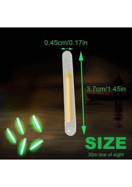 Yeşil Stil .5*37MM Balık Tutma Şamandırası Floresan Işık Çubuğu Işık Gece Şamandıra Çubuğu Işıkları Koyu Kızdırma Çubuğu Faydalı Sürüler Balıkçılıkparti (Yurt Dışından) fiyatları