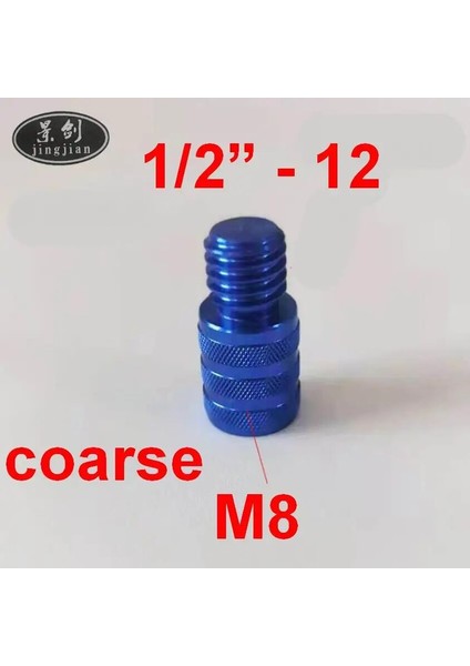M8FEMALE516UNC Stili Sadece 1 Adet!! Alaşımlı Alüminyum M6 - M8 - M10 - M12 - M8 - M Konnektör Adaptörü Metrik Britrew Dönüşümü (Yurt Dışından) indirimleri