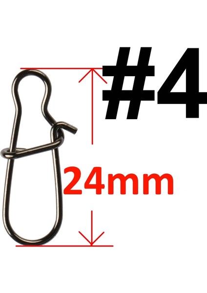 No.4 Tarzı Balıkçılık Güzel Kancalı Snatainless Çelik Balıkçılık Varil Döner Cazibesi Konnektör Aksesuarları Pesca (Yurt Dışından)