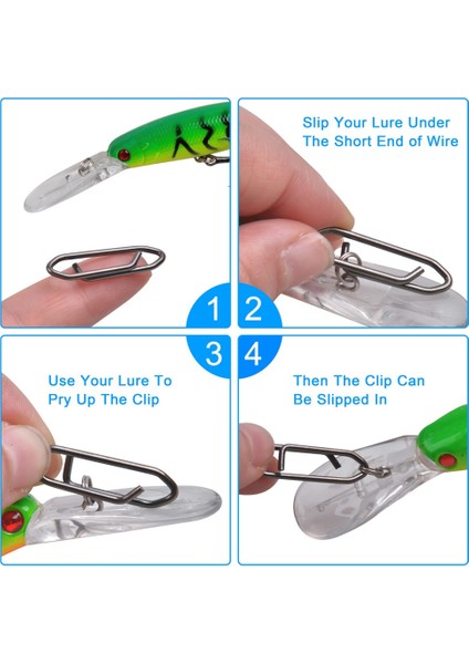 Büyük Stil Ower Paslanmaz Çelik Hızlı Balıkçılık Alkış Olta Konektörü Lb Hızlı Değişim Kurşun Bağlantılar Olta Takımı Için Klipler (Yurt Dışından) fırsatları