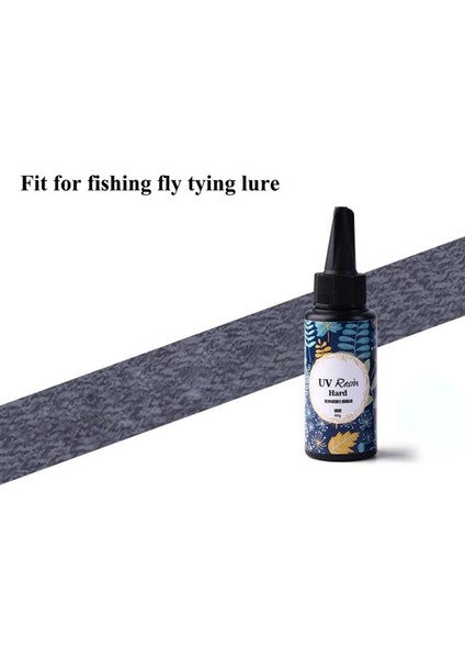 25ML Tarzı Sert Uv Reçine Tutkal Sinek Bağlama Crystal Clear Kürleme Epoksi Reçine Uv Tutkal Güneş Kürü Balıkçılık Aksesuarları (Yurt Dışından)