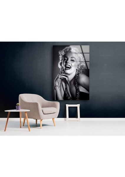 Marilyn Monroe Temperli Cam Duvar Tablosu indirimleri