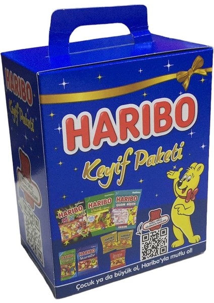 Keyif Paketi Karışık Jelibon 340 gr 4 Adet